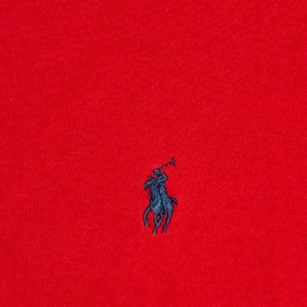 Polo Ralph Lauren Polo Shirt Mens 2XL Red Short Sleeve Pony Preppy Business